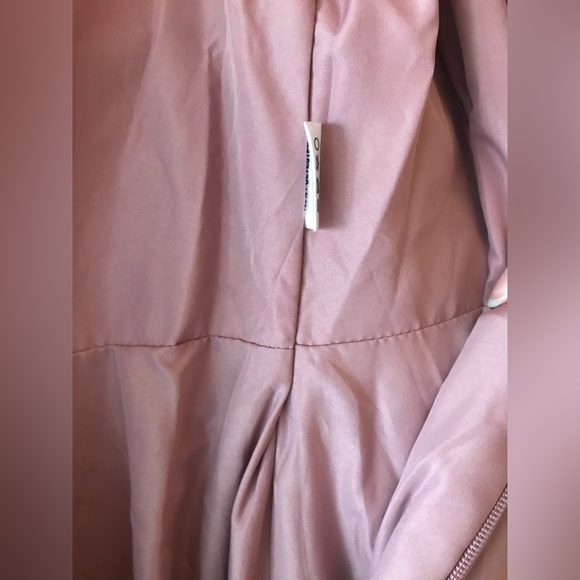 Azazie Lindie Bridesmaid Dress, Size 10, Vintage Mauve - Picture 7 of 8